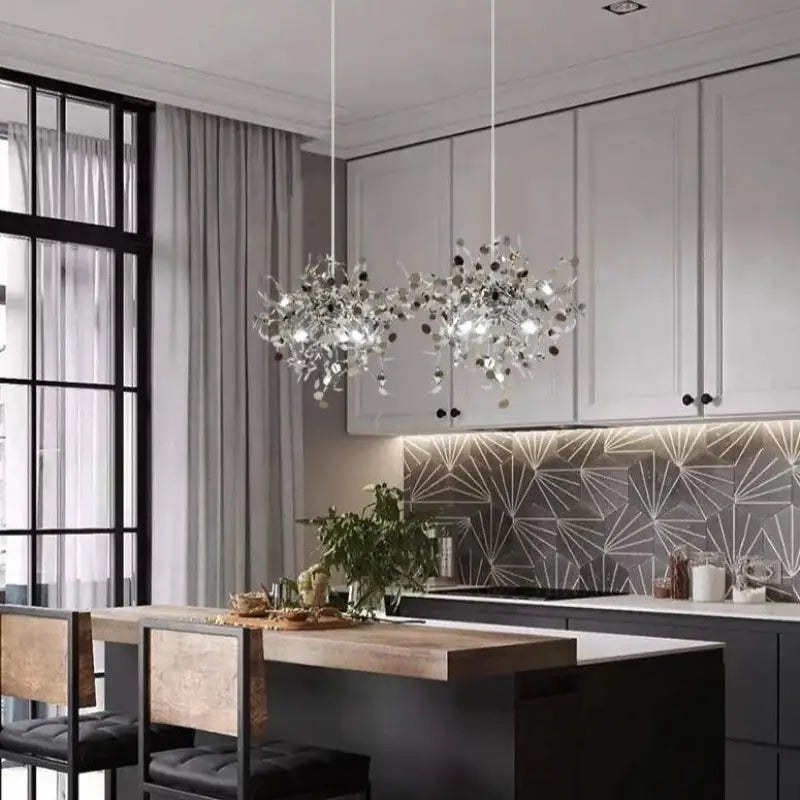 Suspension Luminaire | LUMINAIRE ARGENT