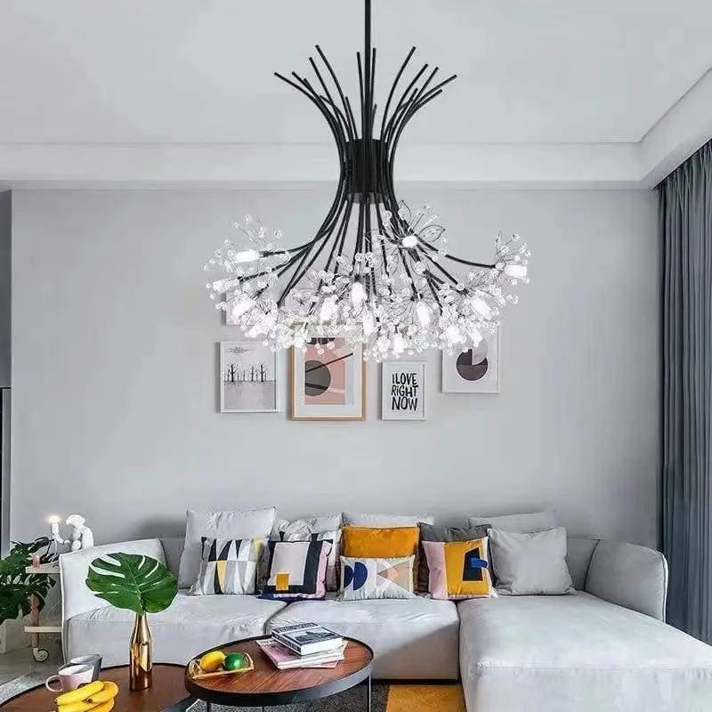 Suspension Luminaire Élégance | LUMIÈRE CRISTAL