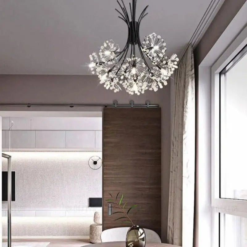 Suspension Luminaire Élégance | LUMIÈRE CRISTAL