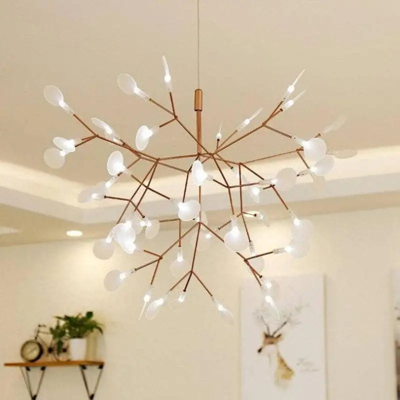 Suspension Luminaire Arbre Éclat Design